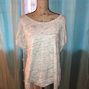 Lane Bryant Active Wear Shirt 22/24 Grey